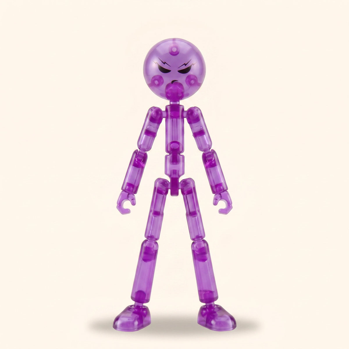 StickSquad Stickman Action Figure in Purple