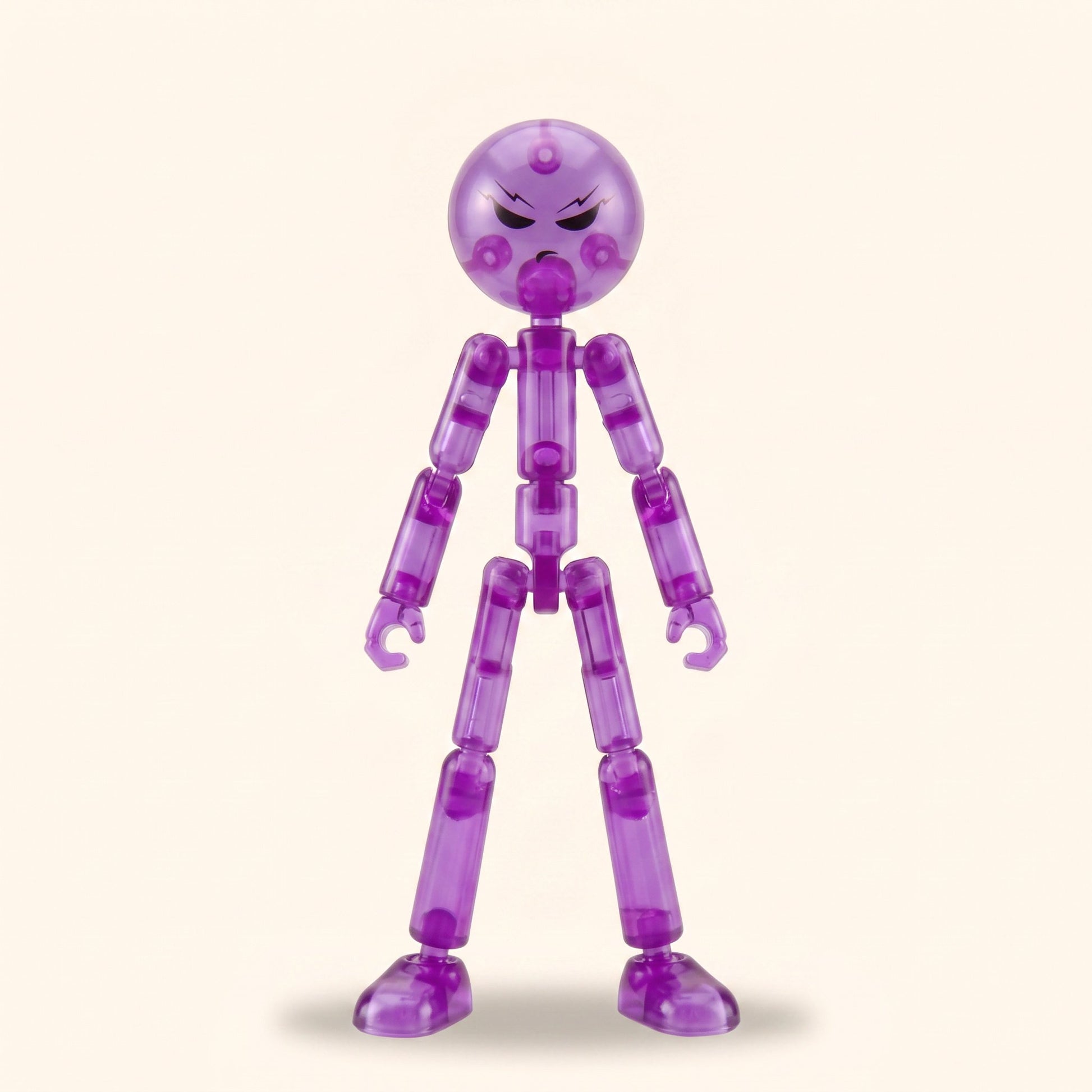 StickSquad Stickman Action Figure in Purple