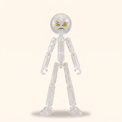 StickSquad Stickman Action Figure in White
