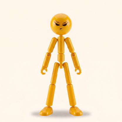 StickSquad Stickman Action Figure in Yellow