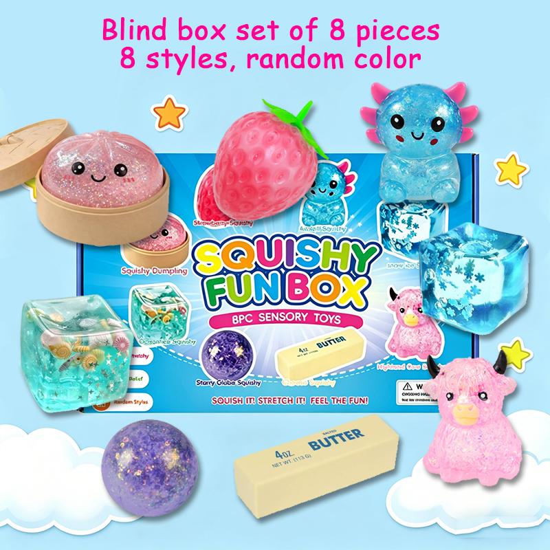 Mystery Squishy Box - 8 Piece Set product image 1