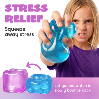 Slow-Rise Squishy Stress Cubes - 4 Pack product image 3