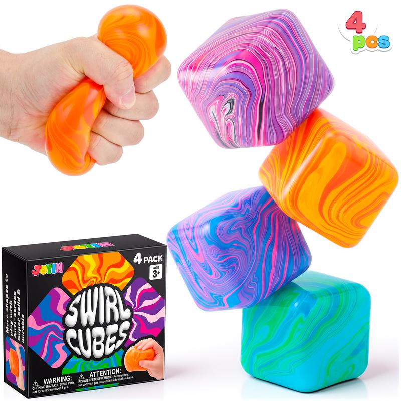 Slow-Rise Squishy Stress Cubes - 4 Pack product image 11