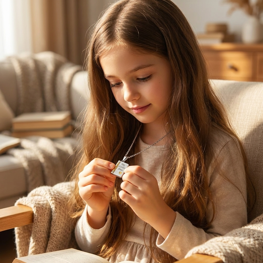 Book Locket Necklace — The Wearable Love Letter
