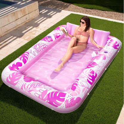Backyard tanning pool lounge variant Pink Tropical / XL