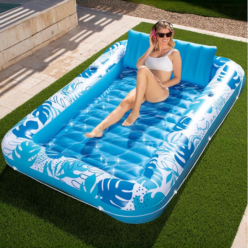 Backyard tanning pool lounge variant Blue / XL