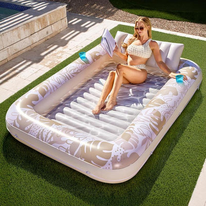 Backyard tanning pool lounge variant Golden / L