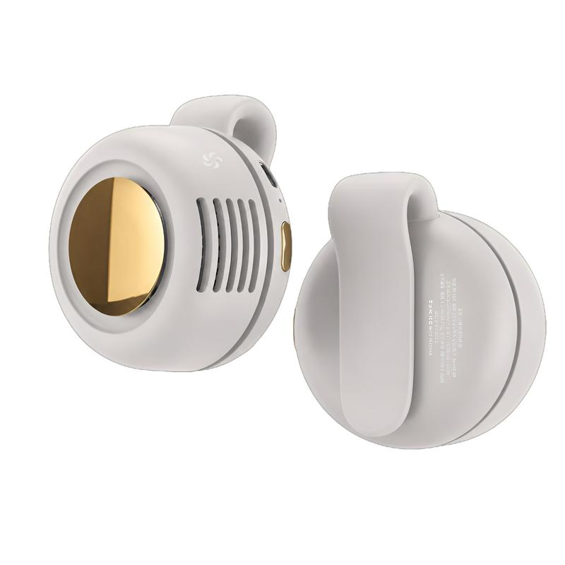 Whirlwind Clip-On Fan — Silent Bladeless Personal Cooling