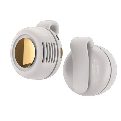Whirlwind Clip-On Fan — Silent Bladeless Personal Cooling