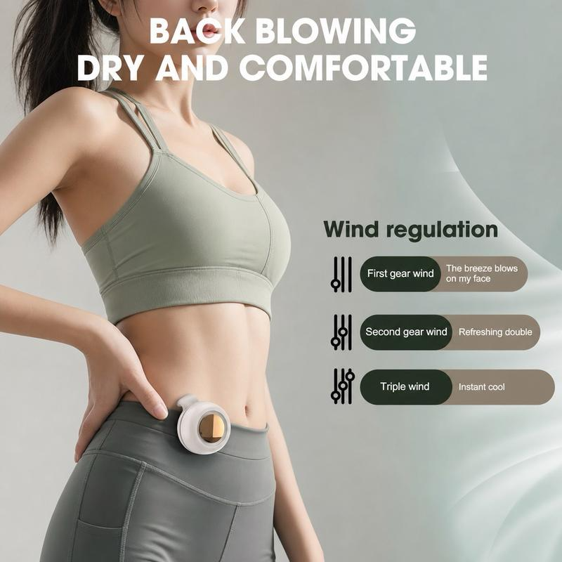 Back blowing dry and comfortable